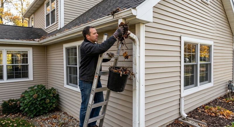 Downspout Blockage Removal in Monmouth County, NJ