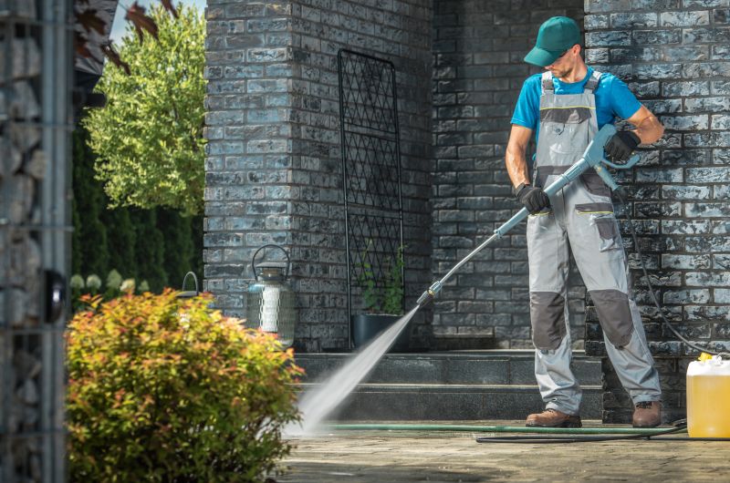 Exterior House Cleaning in Winter