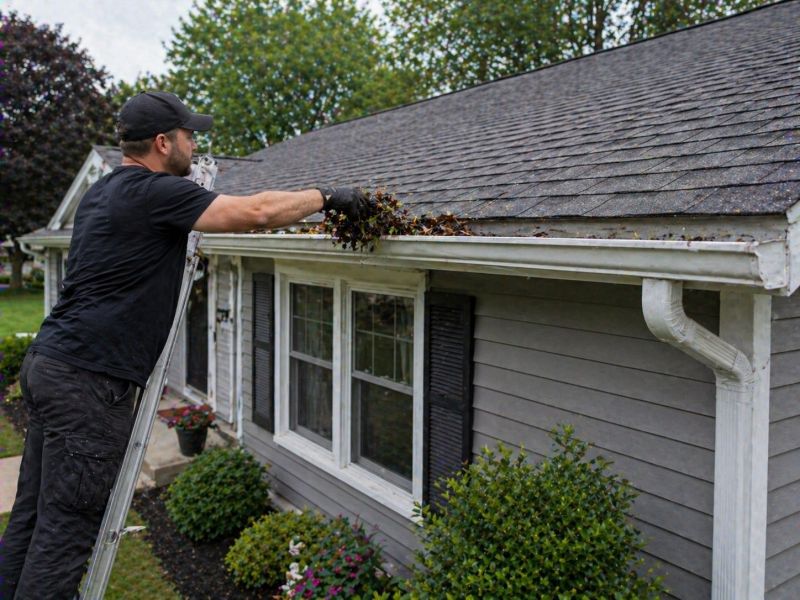 Gutter Blockage Removal in Frederick, MD
