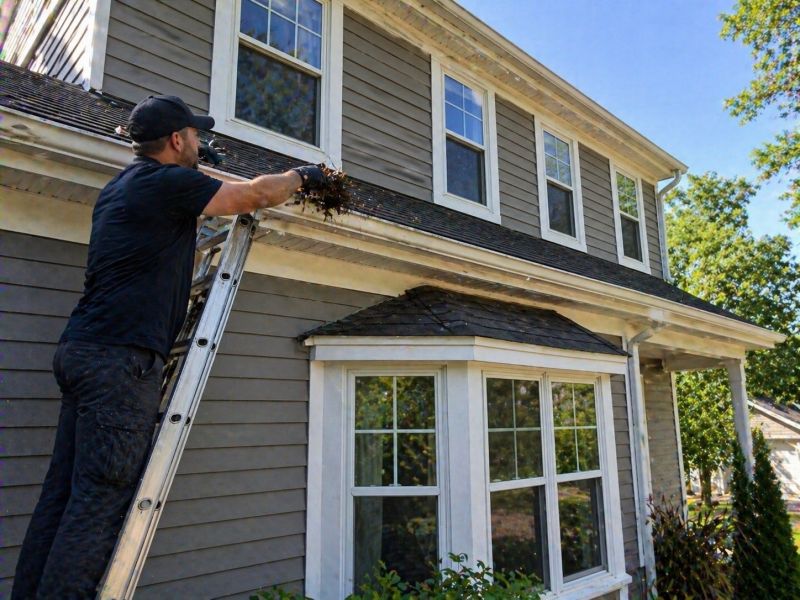 Gutter Downspout Unclogging in Pittsburgh, PA
