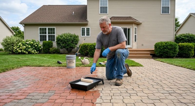 Paver Driveway Sealing in Alpharetta, GA