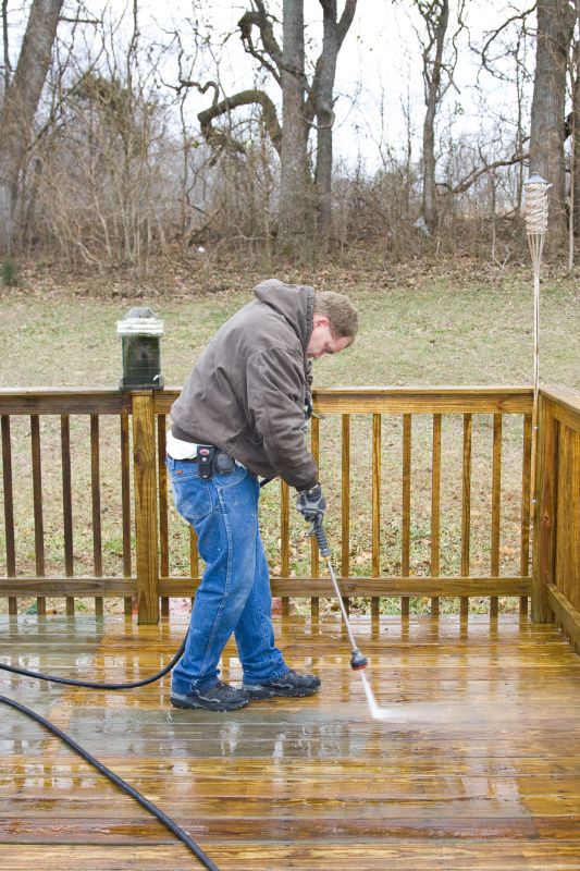Deck Cleaning